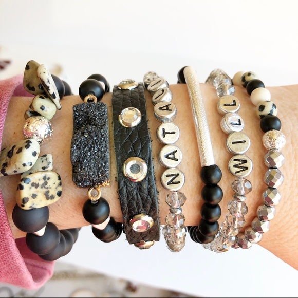 Stacked Bracelets!!!  Arely Bracelets❤️ - Picture 2 of 8